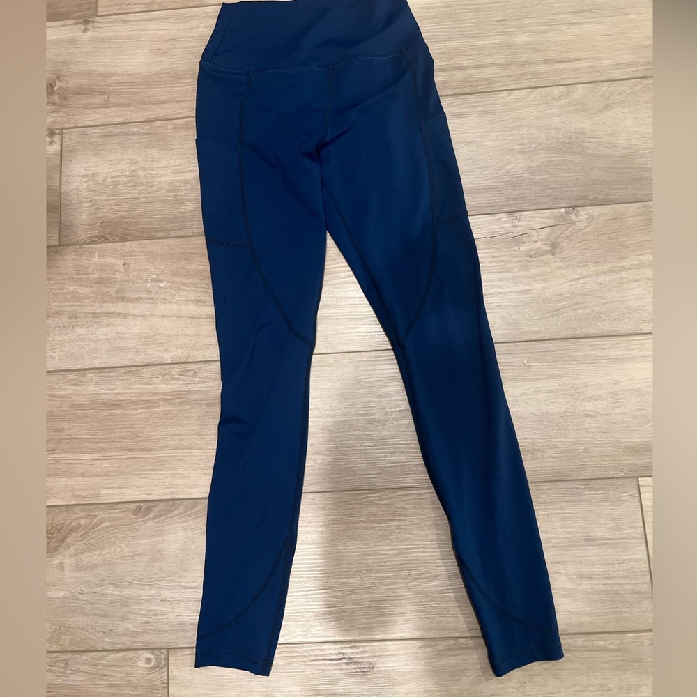 Curves n combat boots blue leggings with pockets